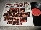 Beatles Record LP Second Album Red
