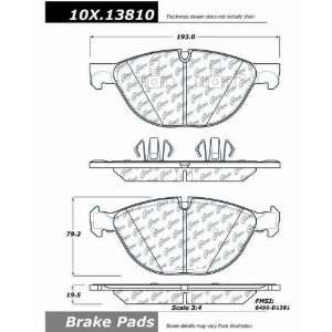  Centric Front OE Formula Brake Pads 100.13810 Automotive