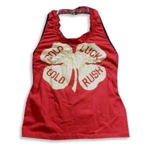 Gold Rush Outfitters   Infant Girl Halter Top, Red (Size 18 24Months)