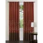 Lush Decor Hester Window Panel 84 inch Red/Wheat/Brown