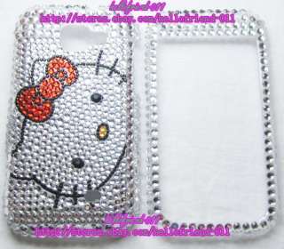 Hello kitty Bling Case Cover For Samsung Transform M920 #3  