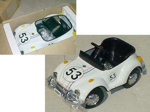 Herbie The Love Bug VW Beetle Pedal Car Ride ON   Will Ship  