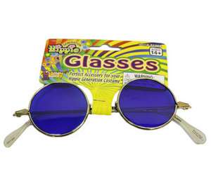 Tinted Hippie John Lennon Glasses Costume Accessory  