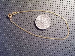 14KT SOLID YELLOW GOLD BRACELET 7  