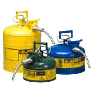JUSTRITE Type II Blue AccuflowSafety Cans for Kerosene Fuel   5 