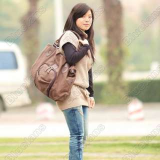 Korean Style Pack OL Ladies Girls Canvas Shoulder Satchel Bag Travel 