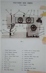 Montgomery Ward Model 240B Sewing Machine Instruction Manual On CD
