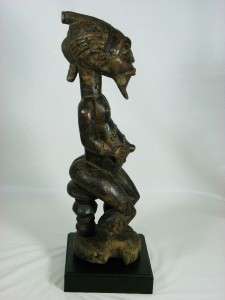 Superb African Tribal Art BAULE Ancestor Figure Collectible /Amazing 