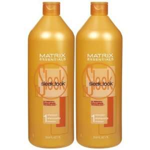 Sleek Look by Matrix Smoothing Shampoo, 32 oz, 2 ct (Quantity of 2)