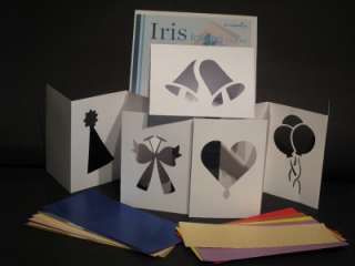 Iris Folding Kit   20 Card Party Pack  