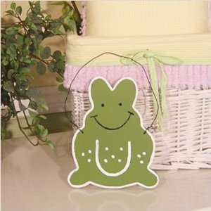  Froggy Lavender Wall Hanging Green Frog