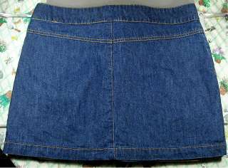 ITEM  Womens Old Navy Blue Jeans Denim Mini Skirt Size 10