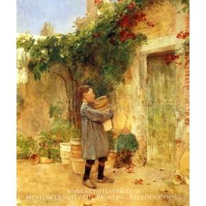  Boy with Flower Pots
