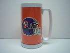 Denver Bronco Old Logo Thermoserv Plastic Cup Mug