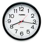 SPR Product By Lorell   Wall Clock 13 1/4 Arabic Numerals White Dial 