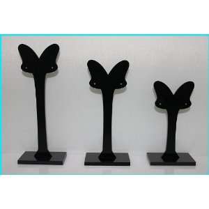  SET OF 3 pcs Acrylic Earrings Display Stand ES002 