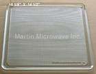 Used Microwave Oven Glass Plate / Tray 15 1/4 X 14 1/4