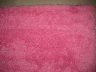   is a Brand New Pottery Barn Teen Bright Pink Ultra Plush 8x10 Rug