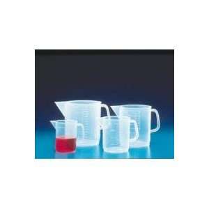   with Handle, Low Form, Polypropylene, 500mL