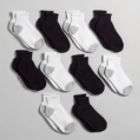 Athletech Boys Ten Pair Quarter Socks