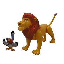 The Lion King Figures   Mufasa and Zazu   Just Play   
