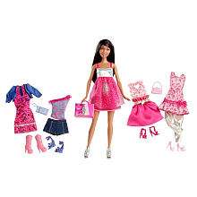 Barbie KidPicks Fashion Doll Gift Set   Nikki   Mattel   