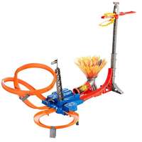 Hot Wheels Sky Jump Frenzy Track Set   Mattel   