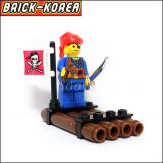Bricks Block Building Toys Minifigures 1201 Pirates Series set 