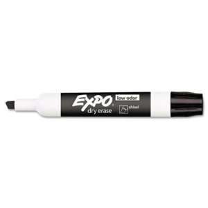   Tip Dry Erase Markers, 12 Black Markers (80001)