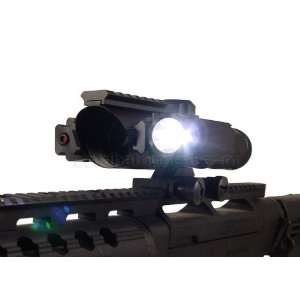Sniper Combat Tri rail CQB 1.5 5x32mm Red Green Illumination Rifle 