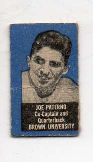 1950 Topps Feltback #64 Joe Paterno Penn State  