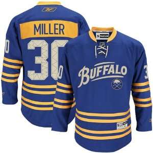  Reebok Buffalo Sabres Ryan Miller Premier Third Jersey 