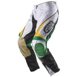 Answer Alpha Air Mens Motorcycle Pants White/Green 34 