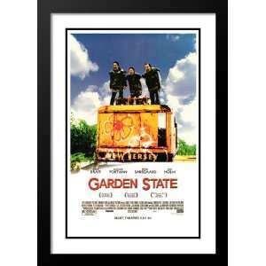 Garden State Framed and Double Matted Movie Poster Zach Braff 