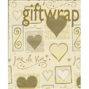  Giftwrap Paper with Hearts 