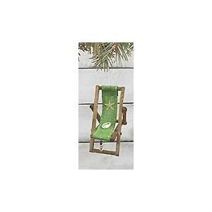  Beach Chair Ornament Green