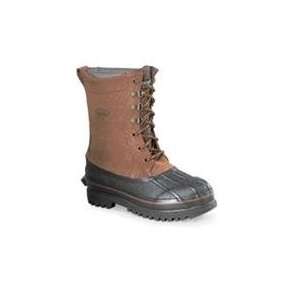  CLASSIC WATERPROOF PAC BOOTS, Color BROWN; Size 10 