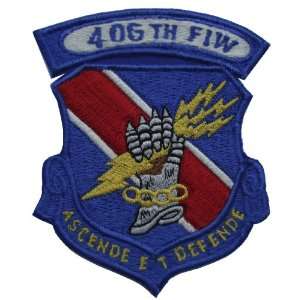 406th Fighter Interceptor Wing Patch Military Sports 