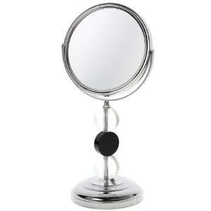   5x/1x Reversible Art Deco Vanity Makeup Mirror