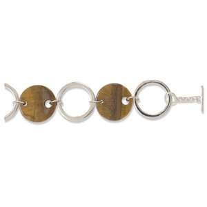  7.5+1Extension Tigers Eye and Open Circle Toggle 