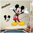New Giant MICKEY MOUSE WALL DECAL Disney Stickers Decor