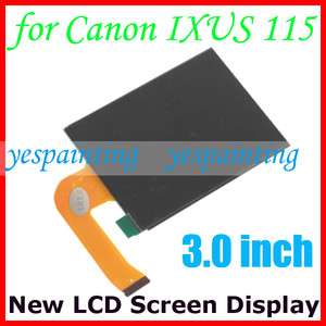   Screen Display Replacement for Canon IXUS 115 HS ELPH 100 HS Camera