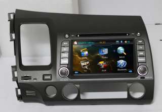 HD HONDA CIVIC DVD player GPS/3D Menu,PiP,Ipod,TV  
