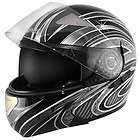 Hawk GLD 906 Black Mechanic Raptor Modular Helmet L