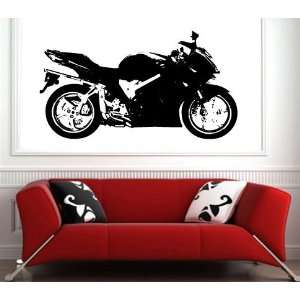   Mural Vinyl Motorcycles Honda Interceptor S6370