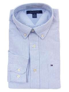 NEW TOMMY HILFIGER MENS CLASSIC FIT LONG SLEEVE OXFORD BUTTON DOWN 