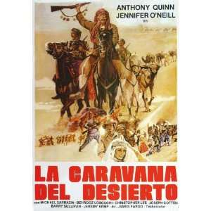  Caravans Poster Puerto Rico 27x40 Anthony Quinn Jennifer 