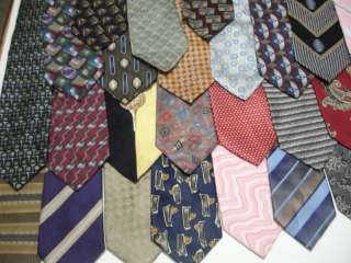 Mens DESIGNER Silk Neck Ties Neckties Lot of 50 Woven Executive 