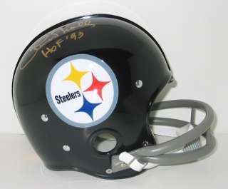 CHUCK NOLL signed Pittsburgh STEELERS RK Helmet auto HOF  