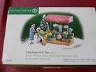 Department 56 Christmas In the City Fresh Flowers for Sale NIB